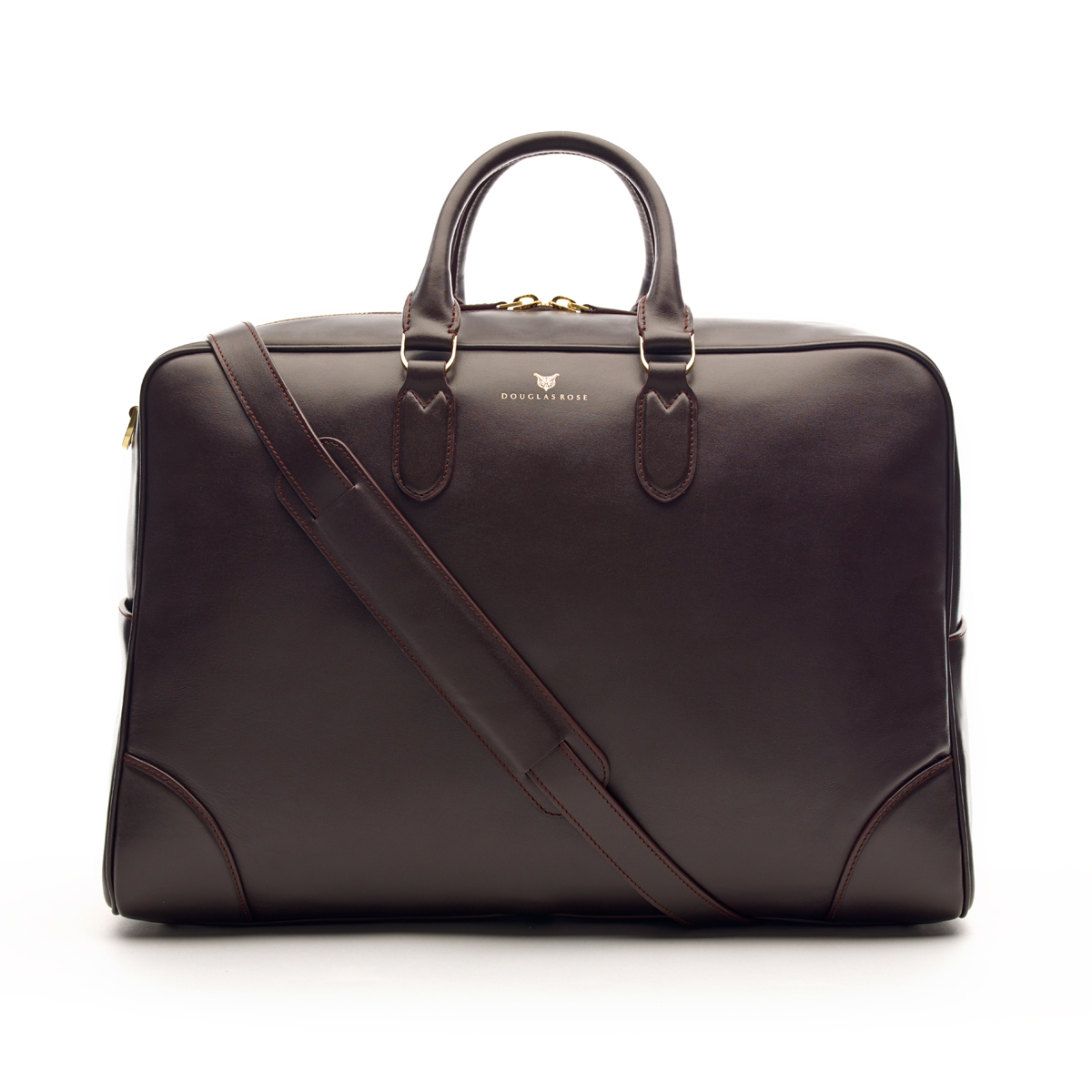 collier cordovan leather travel bag