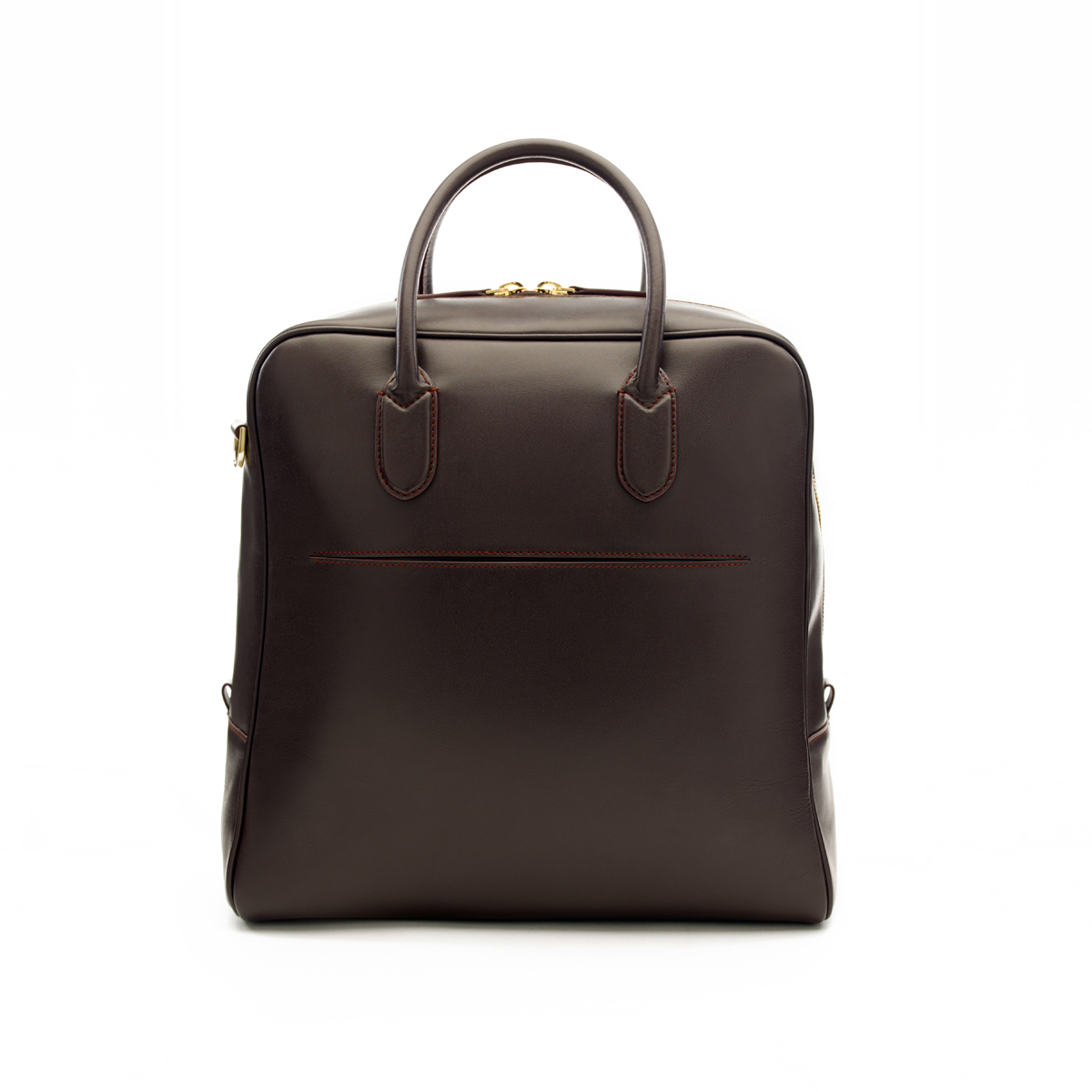 stockton cordovan leather luggage bag