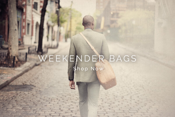 Shop Leather Weekender Bags